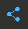blue share button